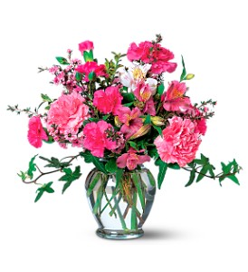 Carnations & Alstromeria - 532 Vase Arrangement