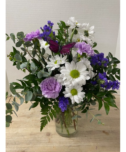 Carnations - Carnations and Daisies Arrangement