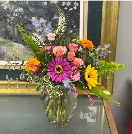 Carolina Wildflower Vase Arrangement