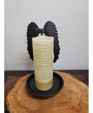 CARSON ANGEL WING CANDLE 