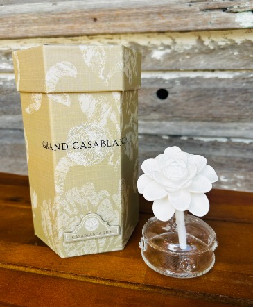 Casablanca Lily Grand Casablanca Porcelain Diffuser in Key West, FL | Petals & Vines