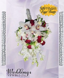 Cascading Bouquet Lavish 17-21 Wedding Bouquets