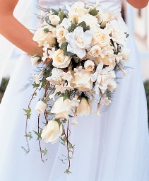 Cascading Bridal Bouquet 