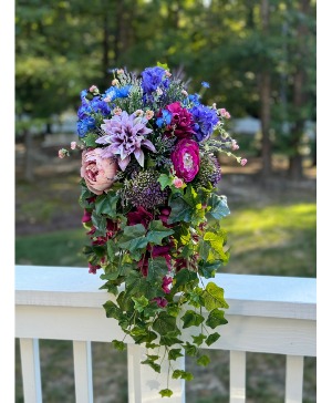 Cascading Silk Bouquet Bouquet