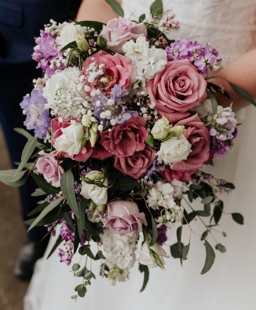 Cascading Spring Bridal Bouquet  in La Grande, OR | FITZGERALD FLOWERS