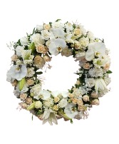 Wreath - Whites 18" 