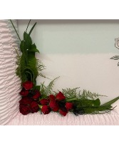 Casket Lid spray Sympathy