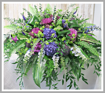 Casket Piece Deep Purples Casket Piece