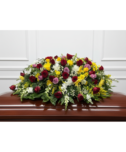 Casket spray arrangement 