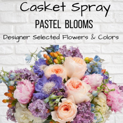 Casket Spray-Pastel