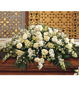 Casket Spray Please Call Directly in Glastonbury, CT | THE FLOWER DISTRICT
