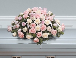 CASKET SPRAY ROSES