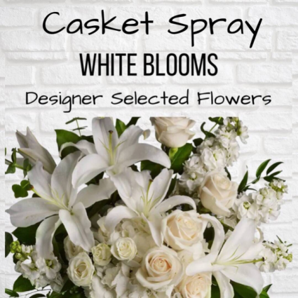 Casket Spray-White