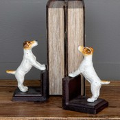 Cast Iron Dog Book Ends, Set of 2 Gifts