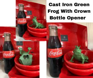 Cast Iron Frog Bottle Opener 