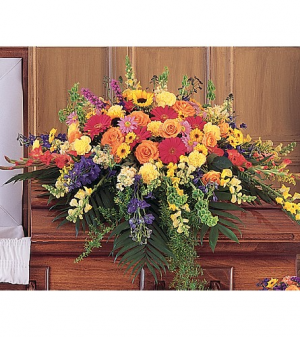 Cel of Life Cskt Spry One-Sided Floral Arrangement