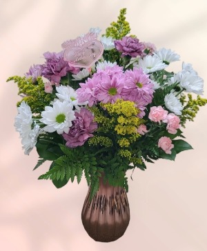 Celebrating The Best Bouquet FHF-M2123 Fresh Flower Keepsake (Local Only)