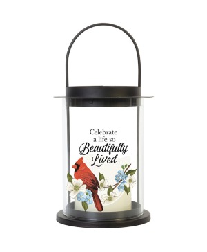 Celebrate A Life Cylinder Lantern Gift Item