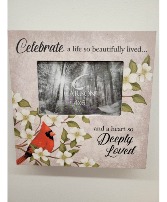CELEBRATE A LIFE PICTURE FRAME 