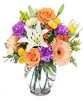 Celebrate! Bouquet in Burlington, North Carolina | PHILLIPS FLORIST