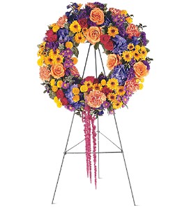 CELEBRATE LIFE WREATH