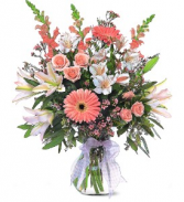 Celebrating Baby Girl floral arrangement