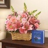 Celebrating Life - All Pink Funeral - Sympathy