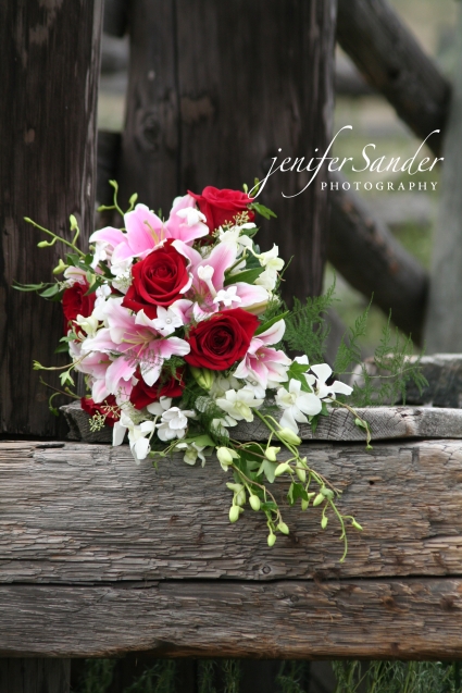 CELEBRATION CASCADING BOUQUET