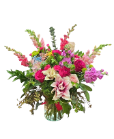 Celebration Deluxe Colorful Vase Arrangement