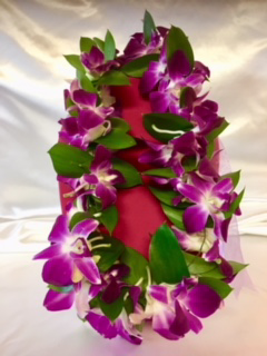 Celebration Leis Orchid Fresh Beauty