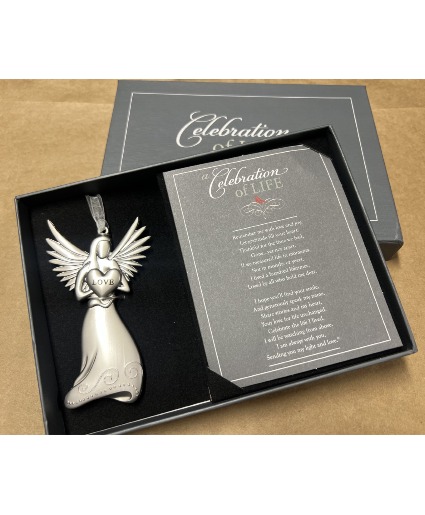 Celebration of Life Angel: Sympathy Gift Ornament Comfort Collection