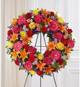 Celebration of Life Standing Wreath
