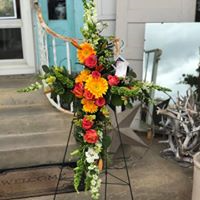 Celebration of Life Cross Spray