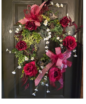 Celebration of life Wreath arrangement 