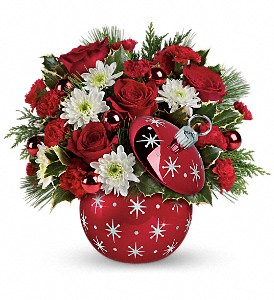 CELEBRATIONS BY RADKO STARRY ORNAMENT BOUQUET 