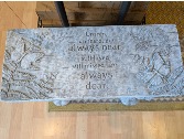 CEMENT BENCH  