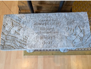 CEMENT BENCH  