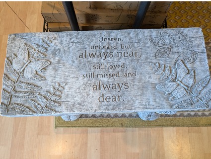CEMENT BENCH