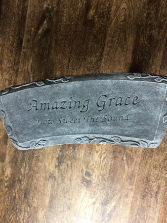 CEMENT GARDEN BENCH-AMAZING GRACE HOME DECOR