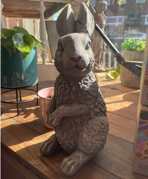 Cement Garden Rabbit TEMPORARILY OUT OF STOCK
