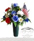 Cemetary Cone Silk memorial Flowers