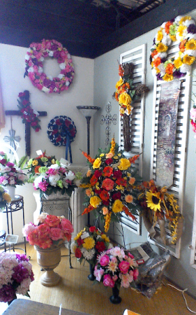 Cemetery Arrangements Silk