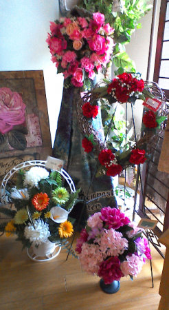 Cemetery Arrangements Silk