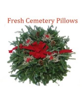 Cemetery Pillow Holiday Living Fresh Christmas 