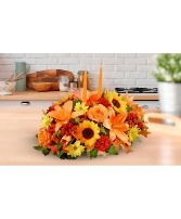  CENTERPIECE PREMIUM FALLS O AUTUMN  Shown at $45.00