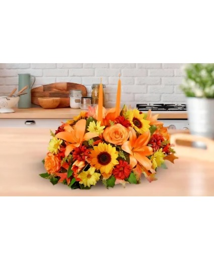  CENTERPIECE PREMIUM FALLS O AUTUMN  Shown at $45.00