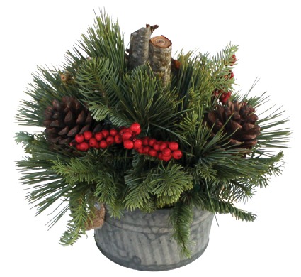 Centerpiece Winter Forest  Can be shipped UPS Starting 11/30/2022