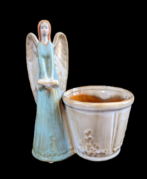 Ceramic Angel Pot Gift Item