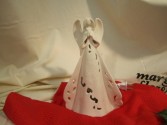 Ceramic Prayer Angel Light Giftware-Margot's Delivery Area Only