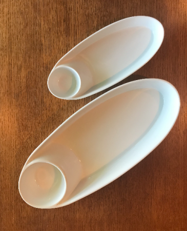 Ceramic Chip and Dip Trays